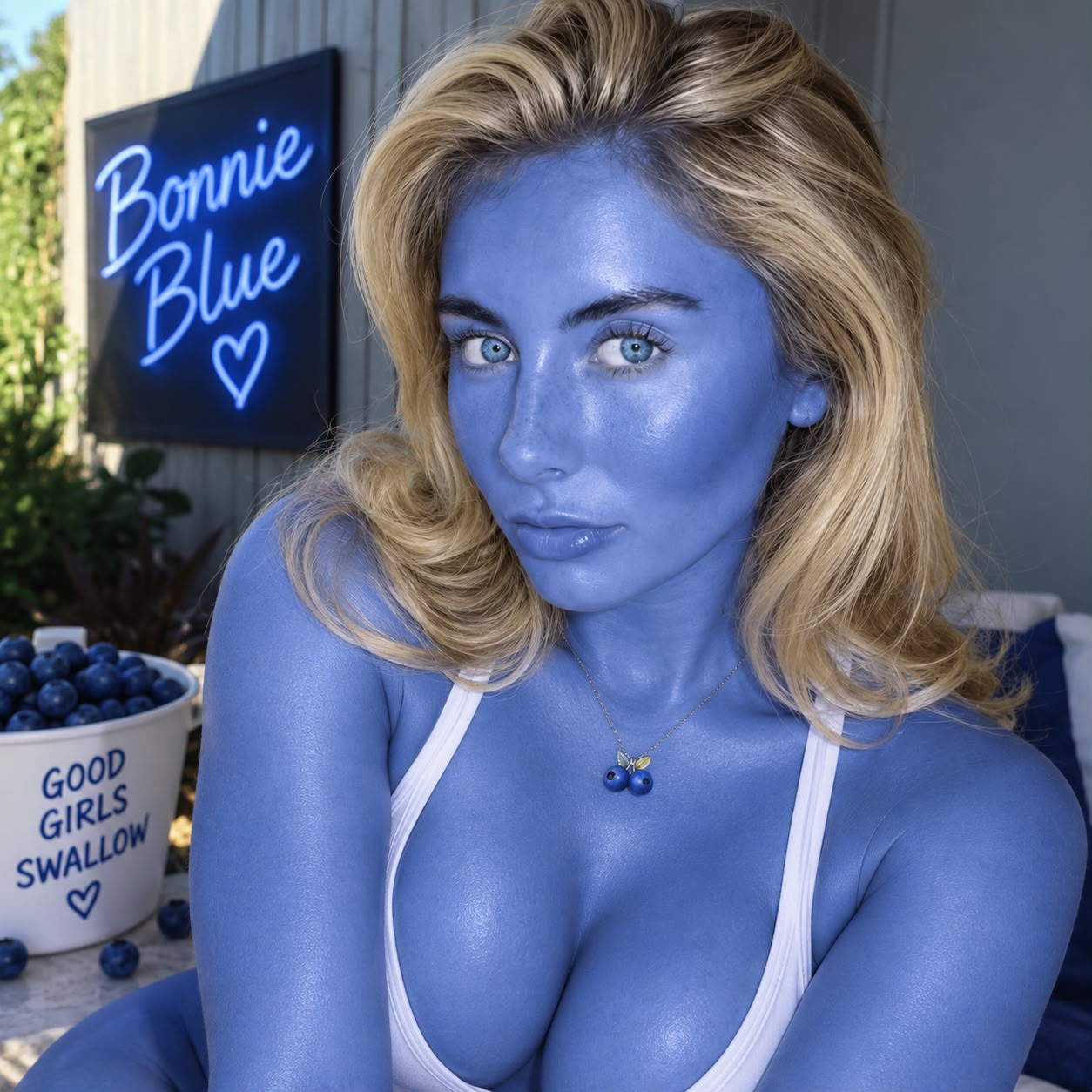 Bonnie Blue campaign portrait